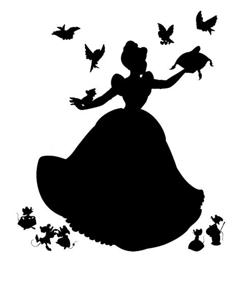 76 Best Ideas For Coloring Cinderella Mice Silhouettes