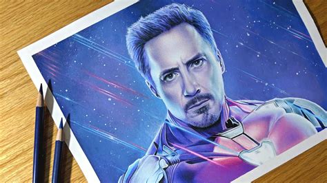 Drawing Iron Man Avengers Endgame Youtube