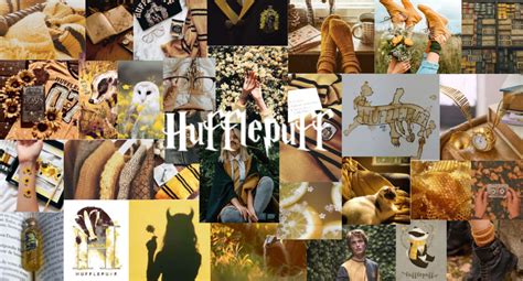 Hufflepuff Aesthetic Collage Harry Potter Wallpaper Phone Harry