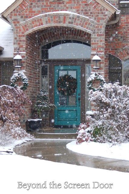 Medium gray house with dark turquoise door i kind of love this. Pin on Entrance
