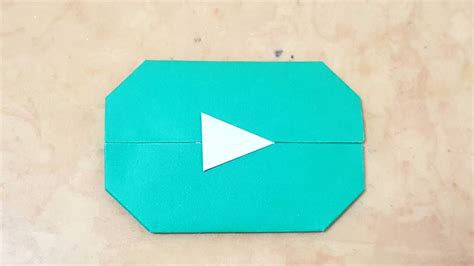 Origami 종이접기 Youtube Play Button Jo Nakashima Pliage De Papier おりがみ 折