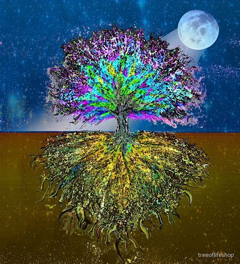 Tree Of Life Moonlit Heart By Treeoflifeshop Redbubble