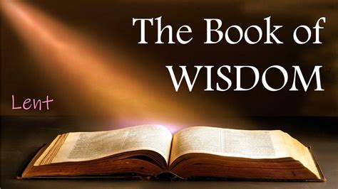 The Book Of Wisdom The Obnoxious Just One