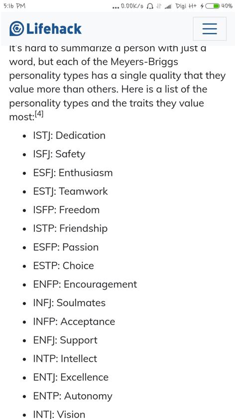 Personality Types Chart Rarest Personality Type Myers Briggs