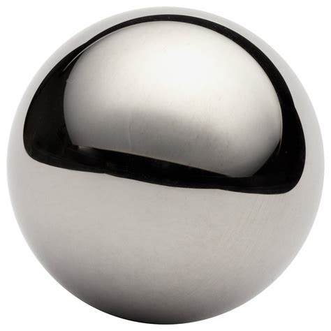 52100 Chromium Steel Sphere Grade G25 Mirror Like Finish Precision