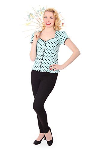 Sugarshock Lucienne 50er Retro Vintage Polka Dots Rockabilly Pin Up