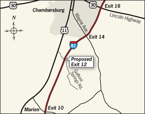 Plans For I 81 Exit 12 In Pennsylvania Revealed To Public
