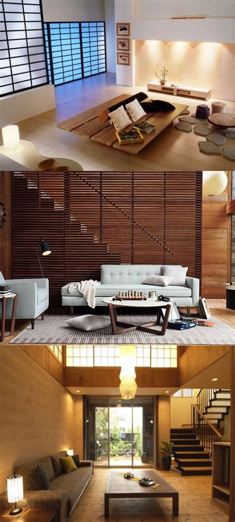 Asian interior design can be characterized as simple, modern, comfortable and magical. This is the amazing japanese living room ideas. # ...