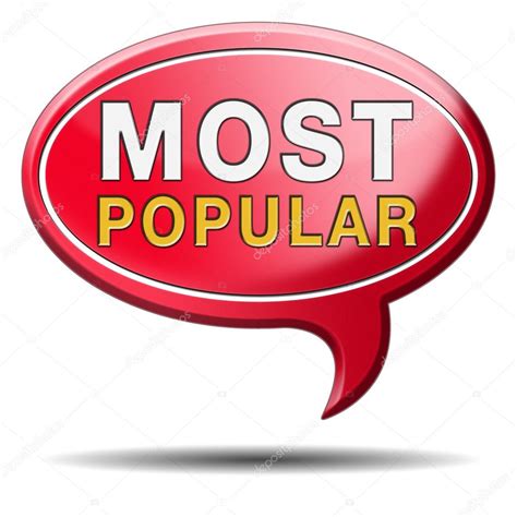 Most Popular Sign — Stock Photo © Kikkerdirk 33537577