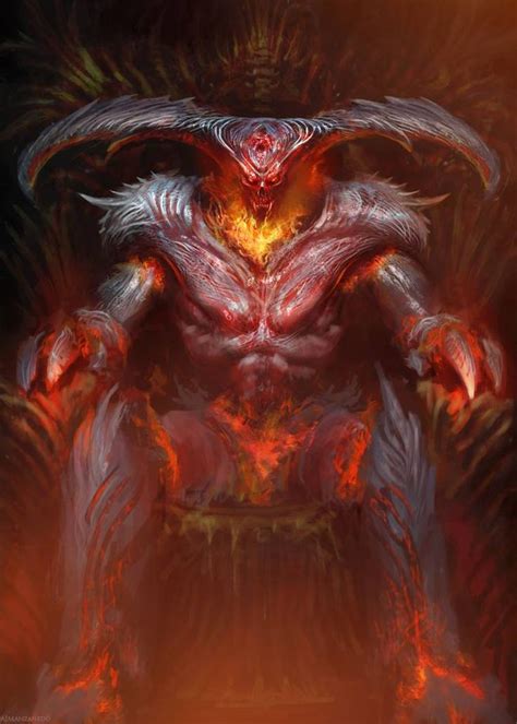 Demon Lord By Https Deviantart Com Manzanedo On Deviantart