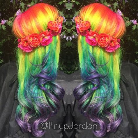 Tropical Mermaid Hair By Jordan Glindmyer Unicorn Hair Rainbow Hair
