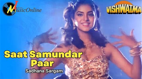 Saat Samundar Paar Vishwatma 1992 Full Video Song Sunny Deol Divya Bharti 1080p Youtube