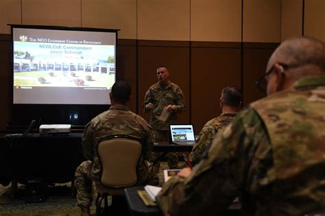 Nco Leadership Center Of Excellence Hosts Commandant Training Council