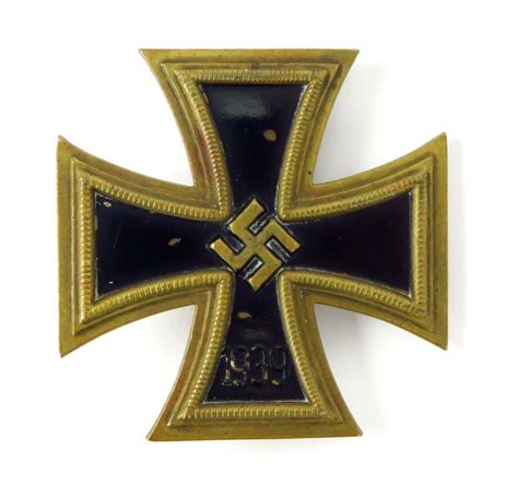 Wwii Nazi Iron Cross 1st Class Mm951