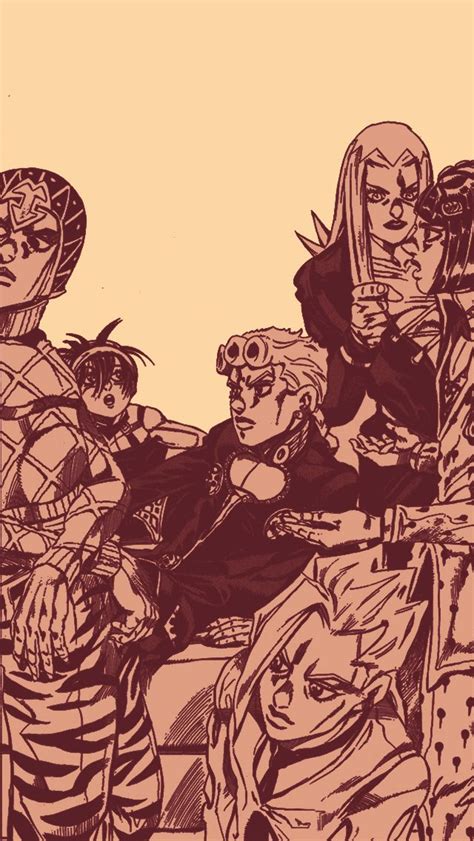 Bucciaratis Gang Jojos Bizarre Adventure Fondo De Pantalla De