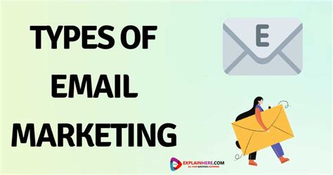What Are The 4 Types Of Email Marketing Explain Here
