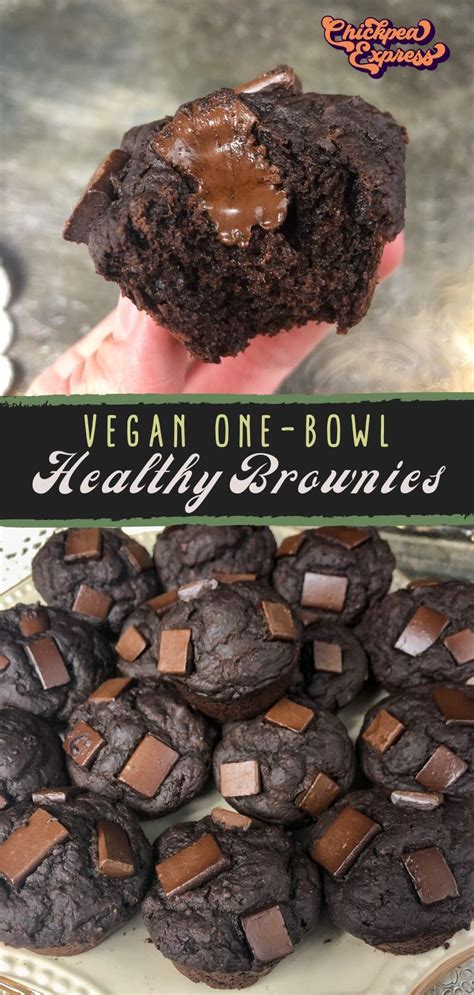 Do you have a sweet tooth? Vegan Chickpea Brownies | Recipe in 2020 (With images ...