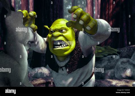 Donkey Shrek The Third Shrek 3 2007 Stock Photo Alamy