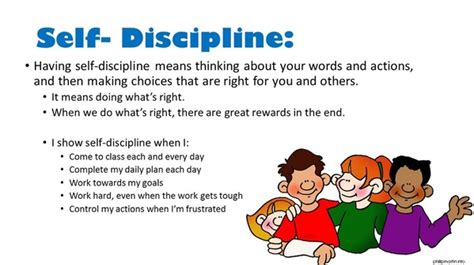 Self Discipline Mvca Has Character