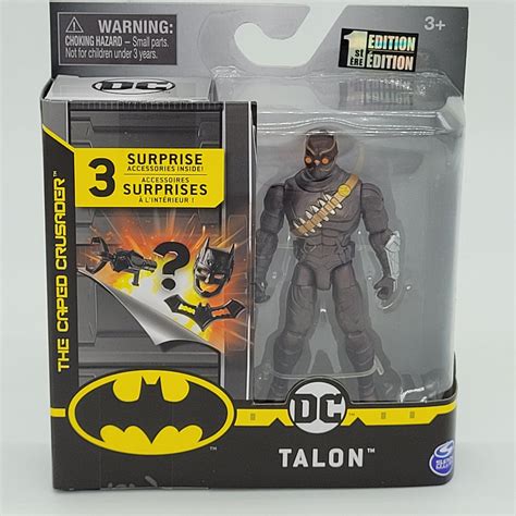 Dc Batman Talon 4 Inch Action Figure W Accessories Spin Master Creatur