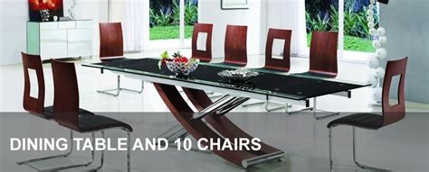 The Best 10 Seat Dining Tables And Chairs
