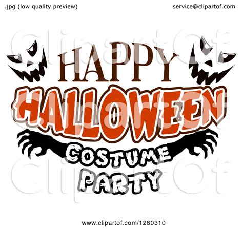 Halloween Party Clip Art Free