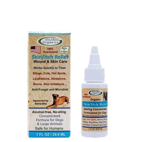 Organic Skin Itch Relief Dog Dog Shop Skin And Coat Wellness
