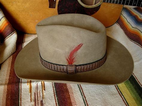 John B Stetson 3x Beaver Western Cowboy Hat By 3vintagepeople