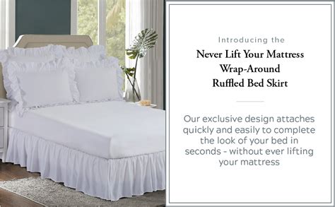 Bed Skirt For A Bed With Footboard Tv Lift The Best Bed Skirt Options