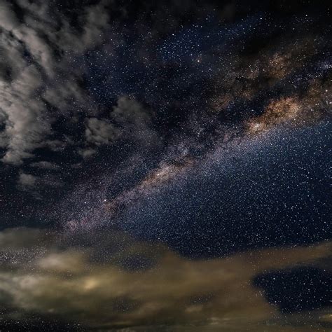 2932x2932 Milky Way Astronomy Constellations Storm Clouds Stars 5k Ipad