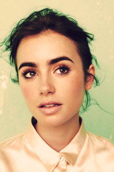 Lily Collins Is The Poster Child For Bold Eyebrows In Hollywood And