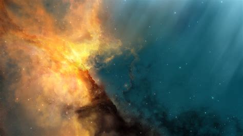 Wallpaper Sunlight Digital Art Sky Stars Space Art Nebula
