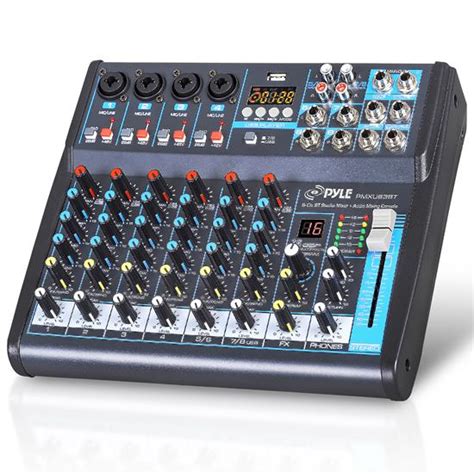 Pyle Upmxu83bt Musical Instruments Mixers Dj Controllers