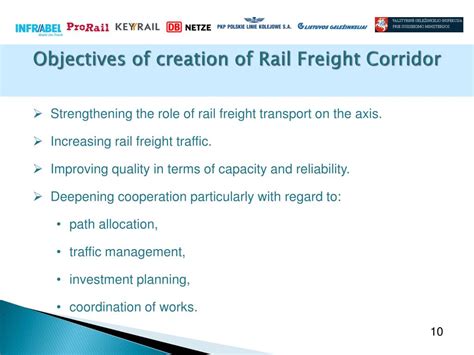 Ppt The Eu Rail Freight Corridors In The Context Of Freight Transport