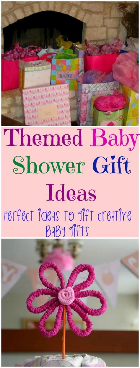 The best place to start is by asking the couple if they have a registry (1). Themed Baby Shower Gift Ideas