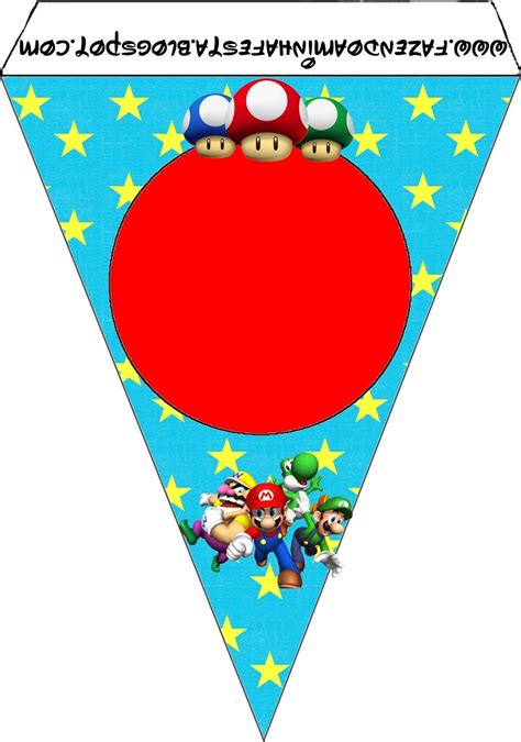 Pin En Cumpleaños Mario Bross