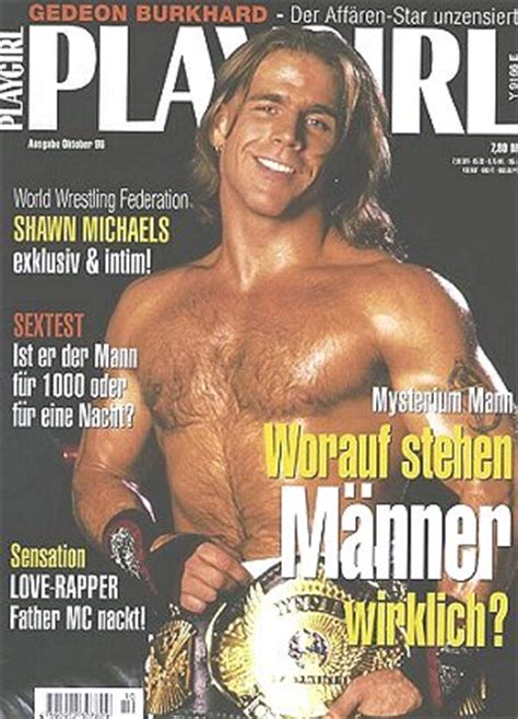 Shawn Michaels Playgirl Cover By Trinforthewin On Deviantart
