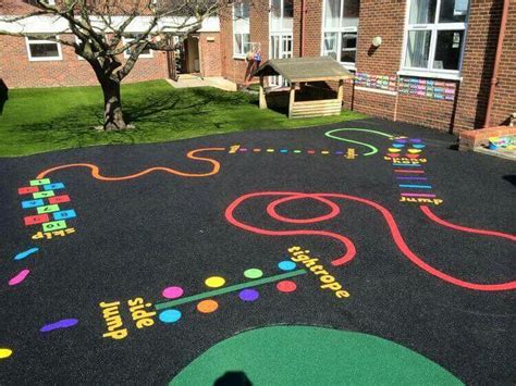 Circuito Preschool Playground Playground Painting Playground Games
