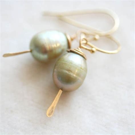 Olive Green Pearl Etsy