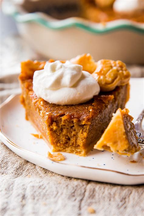 Baked sweet potatoes are terrific with just a little butter and seasoning. Brown Sugar Sweet Potato Pie - Sallys Baking Addiction