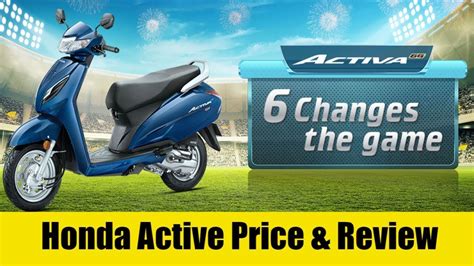 The main difference between standard and deluxe variants are. Honda Activa 6g BS6 Price in India in 2020 || Honda Active ...
