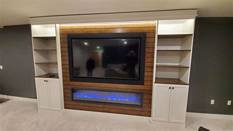 Modern Built In Fireplace Entertainment Center Design Fireplace Ideas