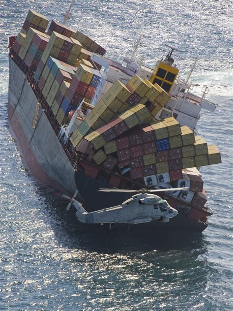 These Are The Biggest Disasters Involving Container Ships In The Past