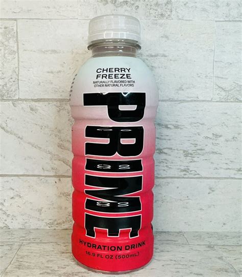 Prime Hydration Cherry Freeze 1 Bottle 169 Oz Logan Paul