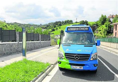 El bus de Atotxa Erreka añade 6 paradas a lo largo de Añorga El