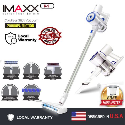 Imaxx Top Quality Powerful Anti Tangle Cordless Vacuum Cleaner