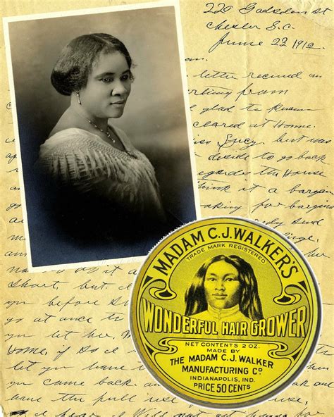 Madam Cj Walker Recognized As First African American Millionaire