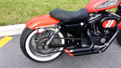Se890 journey touring radial tire. SWEET Harley Davidson Sportster WIDE TIRE Bobber!!!