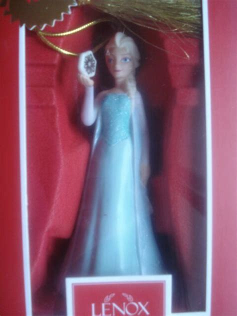 Lenox Disney Frozen Christmas Ornament Snow Queen Elsa New Ebay