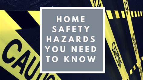 3 Home Safety Hazards You Need To Know Youtube